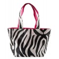 Adorable Zebra Print Tote - See all matching accessories! 